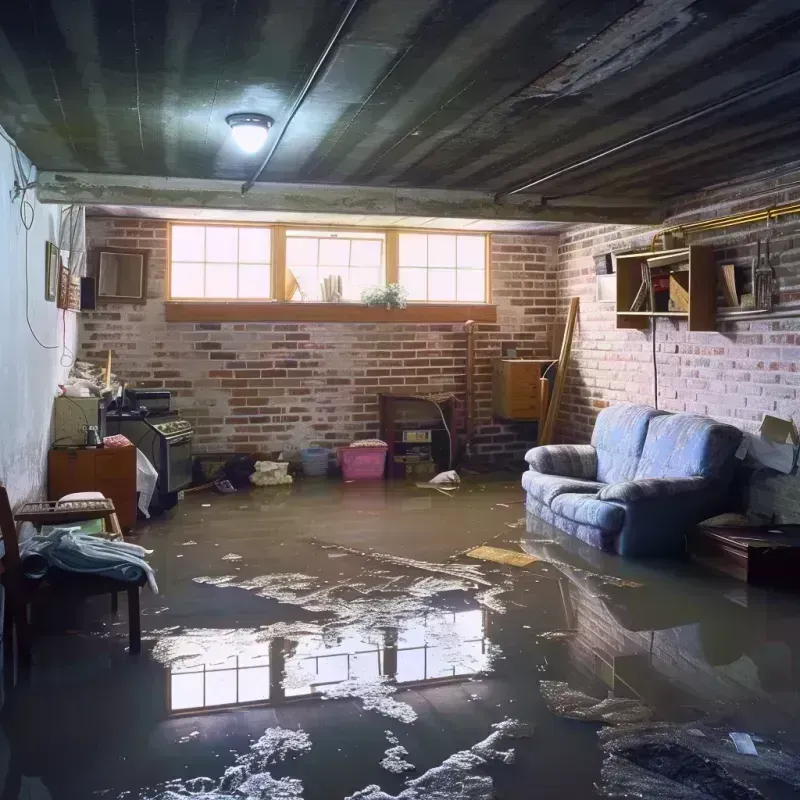 Flooded Basement Cleanup in City of Bedford, VA